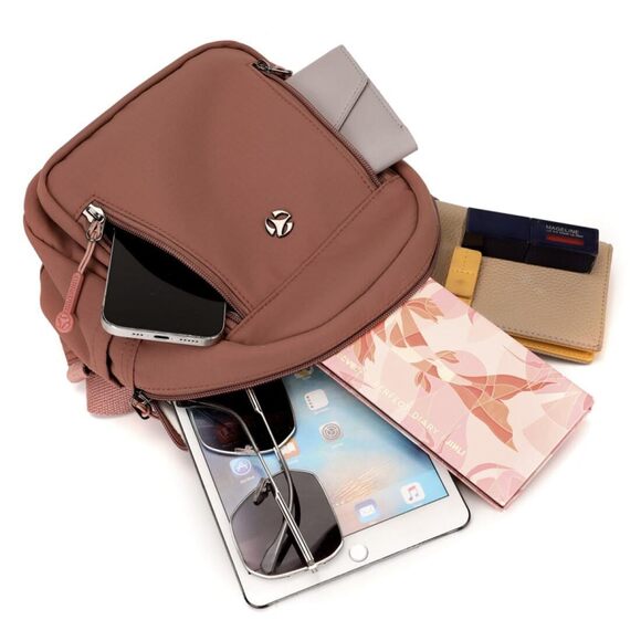 6535 YANAER Mini Backpack Purse Small Nylon Cute Light Weight Fashion main image 6